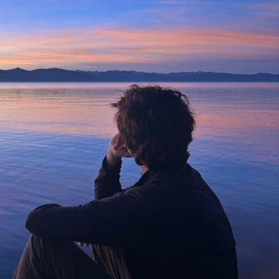 Antonio looking over the water